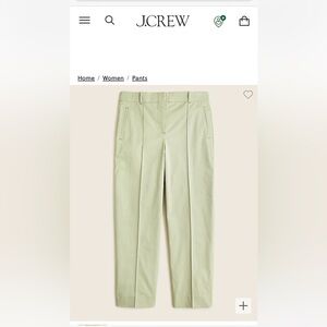 NWT cotton womens chinos